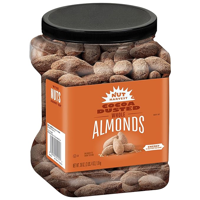 Nut Harvest Cocoa Dusted Almonds, 36 oz