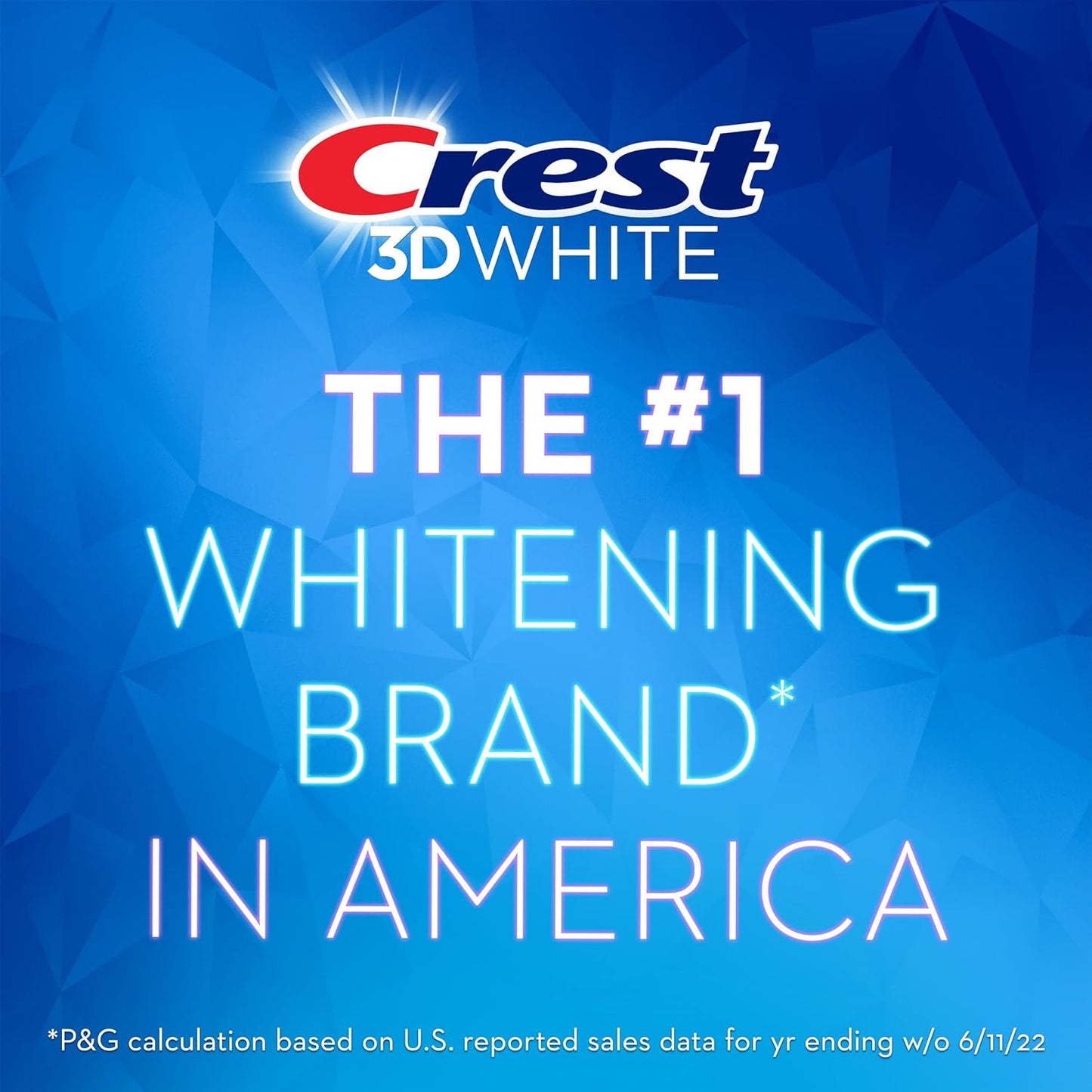 Crest 3D White Toothpaste, Advanced Luminous Mint, Teeth Whitening Toothpaste, 3.7 Oz (Pack of 4)
