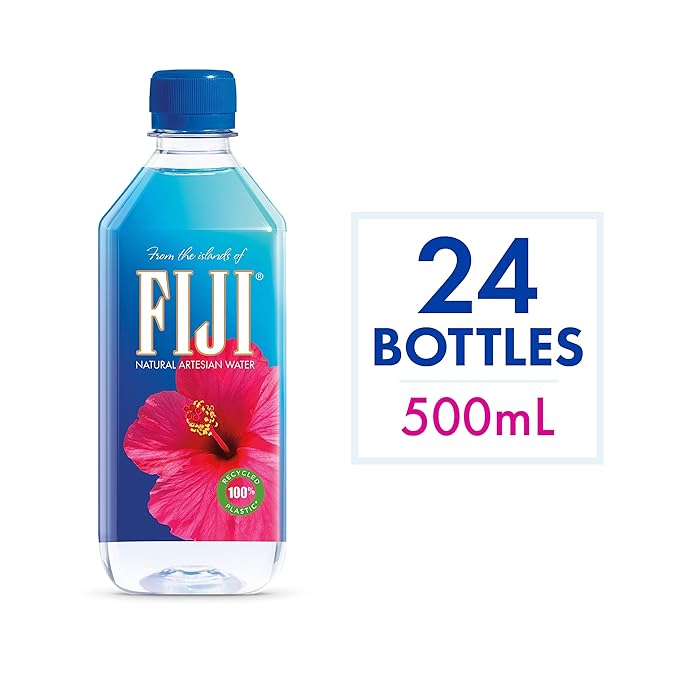 FIJI Natural Artesian Water 500 mL (Pack of 24)