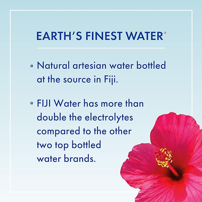 FIJI Natural Artesian Water 500 mL (Pack of 24)